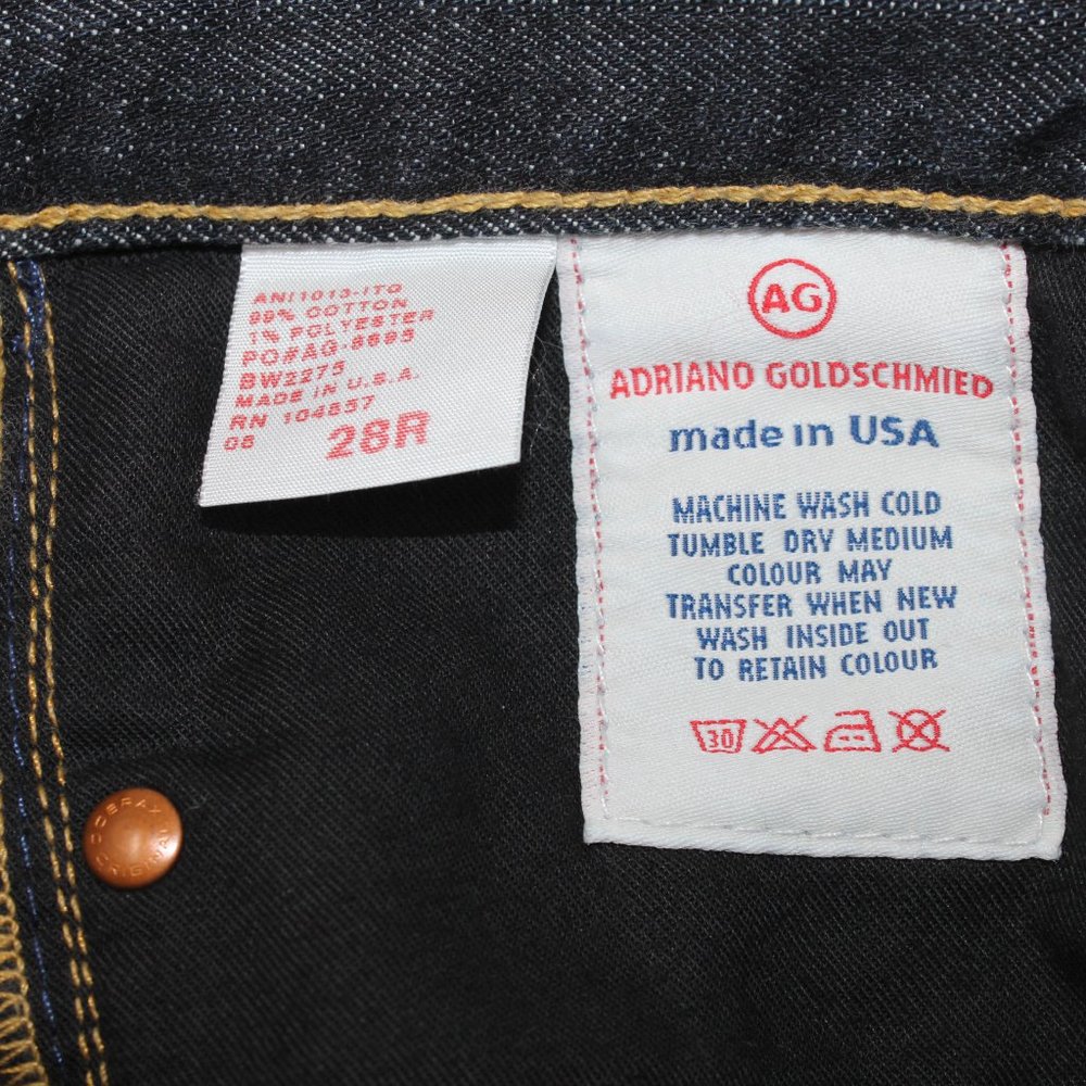AG Adriano GoldSchmied Jeans Women's 28R Blue The Angel Bootcut w/ 28" inseam - Picture 11 of 11